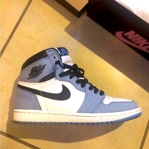 Nike Michael Jordan Air Force1 High BlueWhite Shoes Men Sneakers Valentine’s Day
